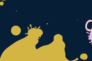 Çağdaş minimalist rengarenk basit stil tasarım şablonu sıçrama ve grunge tarzı. Posterler ve iş yerleri için..