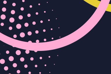 Modern minimalist rengarenk basit tarz daireler arka planı. Posterler ve iş yerleri için..