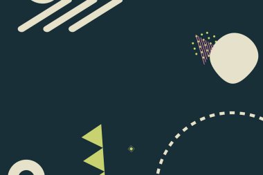 Modern minimalist rengarenk basit tarz daireler arka planı. Posterler ve iş yerleri için..