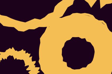 Modern minimalist rengarenk basit tarz daireler arka planı. Posterler ve iş yerleri için..