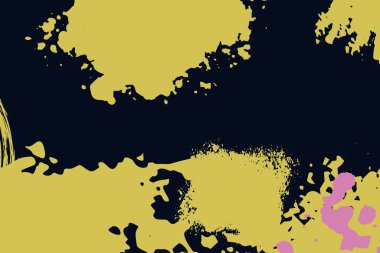 Modern minimalist rengarenk basit sıçrama tarzı daireler. Posterler ve iş yerleri için..