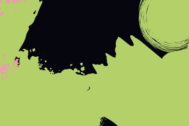 Modern minimalist rengarenk basit sıçrama tarzı daireler. Posterler ve iş yerleri için..