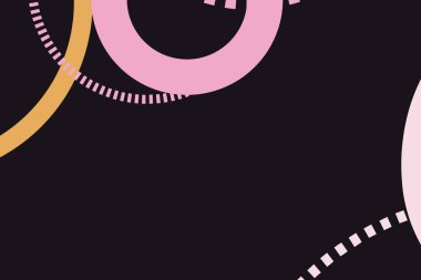 En basit renkli modern tasarım. Posterler ve iş yerleri için uygun ve daha fazlası.