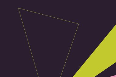 Modern teknoloji işi soyut üçgenler ve kare basit kapak tasarımı. Sunum için kapak tasarımı şablonu, broşür, katalog, poster, kitap, dergiler.