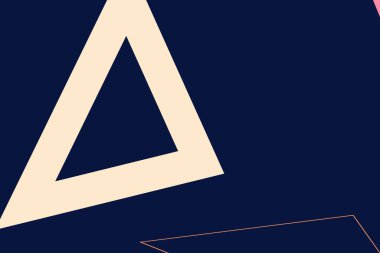 Modern teknoloji işi soyut üçgenler ve kare basit kapak tasarımı. Sunum için kapak tasarımı şablonu, broşür, katalog, poster, kitap, dergiler.