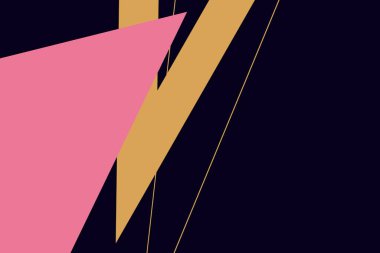 Modern teknoloji işi soyut üçgenler ve kare basit kapak tasarımı. Sunum için kapak tasarımı şablonu, broşür, katalog, poster, kitap, dergiler.