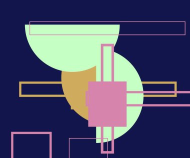 Modern teknoloji işi soyut üçgenler ve kare basit kapak tasarımı. Sunum için kapak tasarımı şablonu, broşür, katalog, poster, kitap, dergiler.