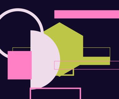 Modern teknoloji işi soyut üçgenler ve kare basit kapak tasarımı. Sunum için kapak tasarımı şablonu, broşür, katalog, poster, kitap, dergiler.