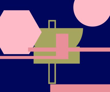 Modern teknoloji işi soyut üçgenler ve kare basit kapak tasarımı. Sunum için kapak tasarımı şablonu, broşür, katalog, poster, kitap, dergiler.