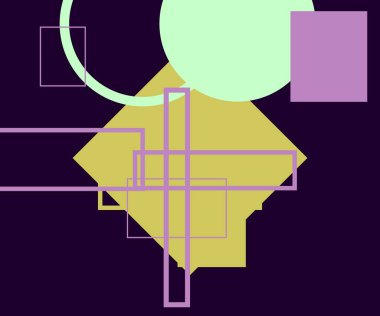 Modern teknoloji işi soyut üçgenler ve kare basit kapak tasarımı. Sunum için kapak tasarımı şablonu, broşür, katalog, poster, kitap, dergiler.