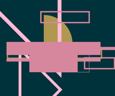 Modern teknoloji işi soyut üçgenler ve kare basit kapak tasarımı. Sunum için kapak tasarımı şablonu, broşür, katalog, poster, kitap, dergiler.