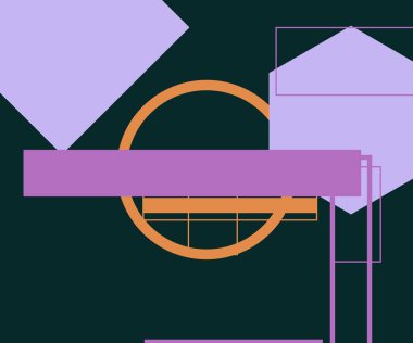 Modern teknoloji işi soyut üçgenler ve kare basit kapak tasarımı. Sunum için kapak tasarımı şablonu, broşür, katalog, poster, kitap, dergiler.