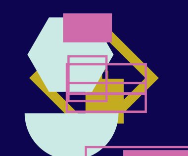 Modern teknoloji işi soyut üçgenler ve kare basit kapak tasarımı. Sunum için kapak tasarımı şablonu, broşür, katalog, poster, kitap, dergiler.