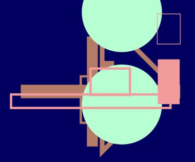 Modern teknoloji işi soyut üçgenler ve kare basit kapak tasarımı. Sunum için kapak tasarımı şablonu, broşür, katalog, poster, kitap, dergiler.