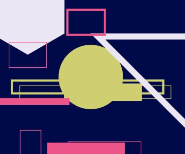 Modern teknoloji işi soyut üçgenler ve kare basit kapak tasarımı. Sunum için kapak tasarımı şablonu, broşür, katalog, poster, kitap, dergiler.