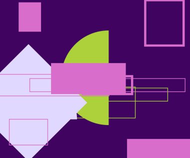 Modern teknoloji işi soyut üçgenler ve kare basit kapak tasarımı. Sunum için kapak tasarımı şablonu, broşür, katalog, poster, kitap, dergiler.