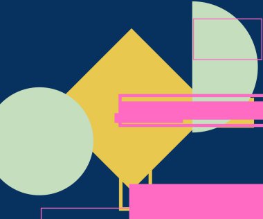 Modern teknoloji işi soyut üçgenler ve kare basit kapak tasarımı. Sunum için kapak tasarımı şablonu, broşür, katalog, poster, kitap, dergiler.