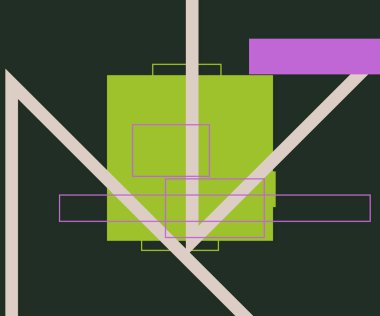 Modern teknoloji işi soyut üçgenler ve kare basit kapak tasarımı. Sunum için kapak tasarımı şablonu, broşür, katalog, poster, kitap, dergiler.