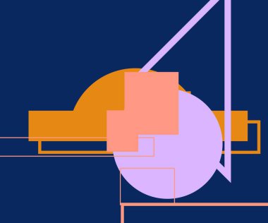 Modern teknoloji işi soyut üçgenler ve kare basit kapak tasarımı. Sunum için kapak tasarımı şablonu, broşür, katalog, poster, kitap, dergiler.