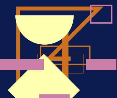 Modern teknoloji işi soyut üçgenler ve kare basit kapak tasarımı. Sunum için kapak tasarımı şablonu, broşür, katalog, poster, kitap, dergiler.