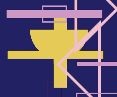 Modern teknoloji işi soyut üçgenler ve kare basit kapak tasarımı. Sunum için kapak tasarımı şablonu, broşür, katalog, poster, kitap, dergiler.