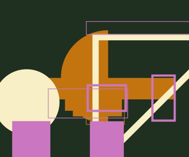 Modern teknoloji işi soyut üçgenler ve kare basit kapak tasarımı. Sunum için kapak tasarımı şablonu, broşür, katalog, poster, kitap, dergiler.