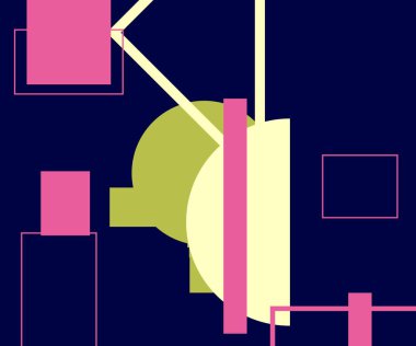 Modern teknoloji işi soyut üçgenler ve kare basit kapak tasarımı. Sunum için kapak tasarımı şablonu, broşür, katalog, poster, kitap, dergiler.