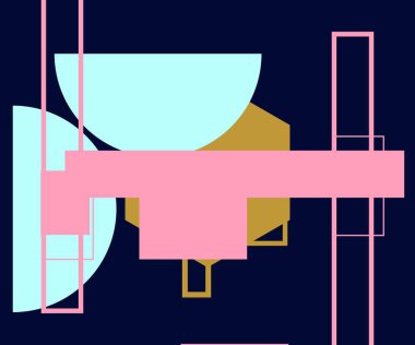 Modern teknoloji işi soyut üçgenler ve kare basit kapak tasarımı. Sunum için kapak tasarımı şablonu, broşür, katalog, poster, kitap, dergiler.