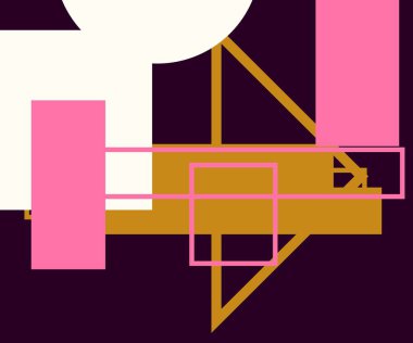 Modern teknoloji işi soyut üçgenler ve kare basit kapak tasarımı. Sunum için kapak tasarımı şablonu, broşür, katalog, poster, kitap, dergiler.