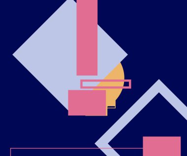 Modern teknoloji işi soyut üçgenler ve kare basit kapak tasarımı. Sunum için kapak tasarımı şablonu, broşür, katalog, poster, kitap, dergiler.