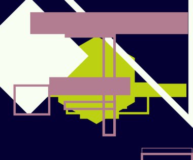 Modern teknoloji işi soyut üçgenler ve kare basit kapak tasarımı. Sunum için kapak tasarımı şablonu, broşür, katalog, poster, kitap, dergiler.