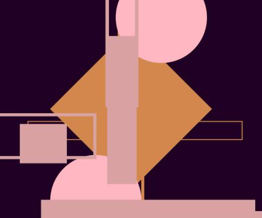 Modern teknoloji işi soyut üçgenler ve kare basit kapak tasarımı. Sunum için kapak tasarımı şablonu, broşür, katalog, poster, kitap, dergiler.