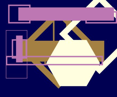 Modern teknoloji işi soyut üçgenler ve kare basit kapak tasarımı. Sunum için kapak tasarımı şablonu, broşür, katalog, poster, kitap, dergiler.