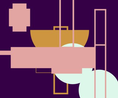 Modern teknoloji işi soyut üçgenler ve kare basit kapak tasarımı. Sunum için kapak tasarımı şablonu, broşür, katalog, poster, kitap, dergiler.