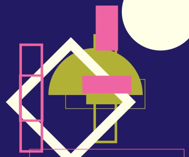 Modern teknoloji işi soyut üçgenler ve kare basit kapak tasarımı. Sunum için kapak tasarımı şablonu, broşür, katalog, poster, kitap, dergiler.