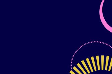 Renkli daire şekilleri. Sunum için kapak tasarımı şablonu, broşür, katalog, poster, kitap, dergiler.