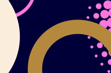 Renkli daire şekilleri. Sunum için kapak tasarımı şablonu, broşür, katalog, poster, kitap, dergiler.