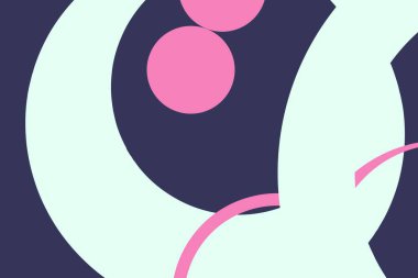 Renkli daire şekilleri. Sunum için kapak tasarımı şablonu, broşür, katalog, poster, kitap, dergiler.