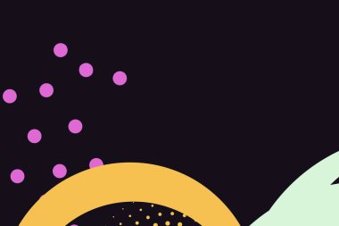 Renkli daire şekilleri. Sunum için kapak tasarımı şablonu, broşür, katalog, poster, kitap, dergiler.