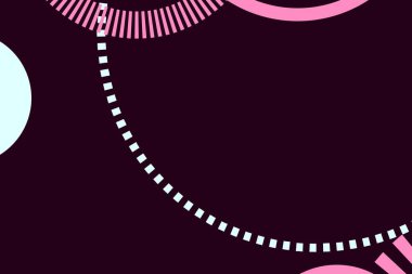 Renkli daire şekilleri. Sunum için kapak tasarımı şablonu, broşür, katalog, poster, kitap, dergiler.