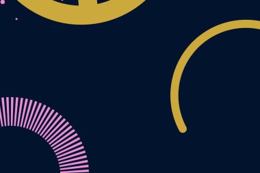 Renkli daire şekilleri. Sunum için kapak tasarımı şablonu, broşür, katalog, poster, kitap, dergiler.