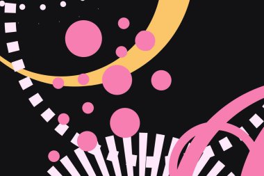 Renkli daire şekilleri. Sunum için kapak tasarımı şablonu, broşür, katalog, poster, kitap, dergiler.