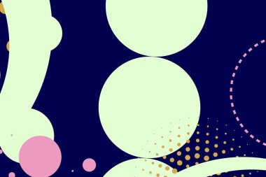 Renkli daire şekilleri. Sunum için kapak tasarımı şablonu, broşür, katalog, poster, kitap, dergiler.