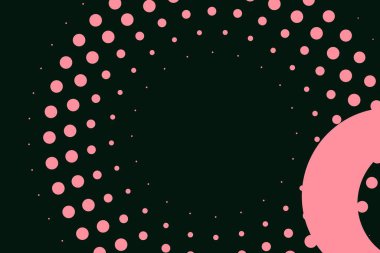 Renkli daire şekilleri. Sunum için kapak tasarımı şablonu, broşür, katalog, poster, kitap, dergiler.