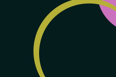 Renkli daire şekilleri. Sunum için kapak tasarımı şablonu, broşür, katalog, poster, kitap, dergiler.