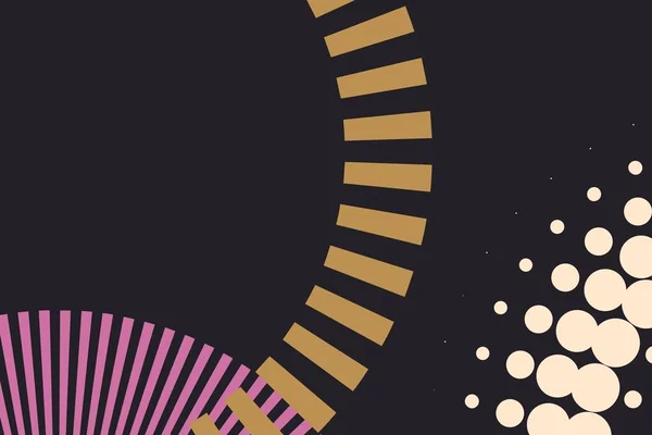 カラフルな円の形 プレゼンテーション パンフレット カタログ ポスター 雑誌のカバーデザインテンプレート — ストック写真