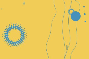 Geomerik renkli şekiller. Modern teknoloji işi soyut kapak tasarımı. Sunum için kapak tasarımı şablonu, broşür, katalog, poster, kitap, dergiler.