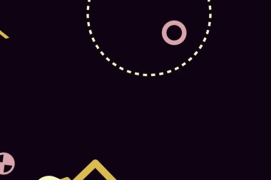 Geomerik renkli şekiller. Modern iş soyut kapak tasarımı