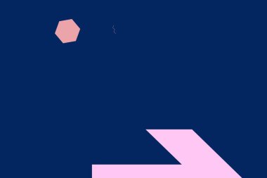 Geomerik renkli şekiller. Modern iş soyut kapak tasarımı