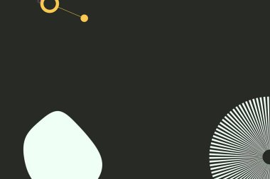 Geomerik renkli şekiller. Modern iş soyut kapak tasarımı